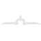 Ekena Millwork Ericson Architectural Grade PVC Gable Bracket, 84"W x 17 1/2"H x 2"D x 4"F, 5/12 Pitch GBP084X18X0204ERI00 - alternate 5